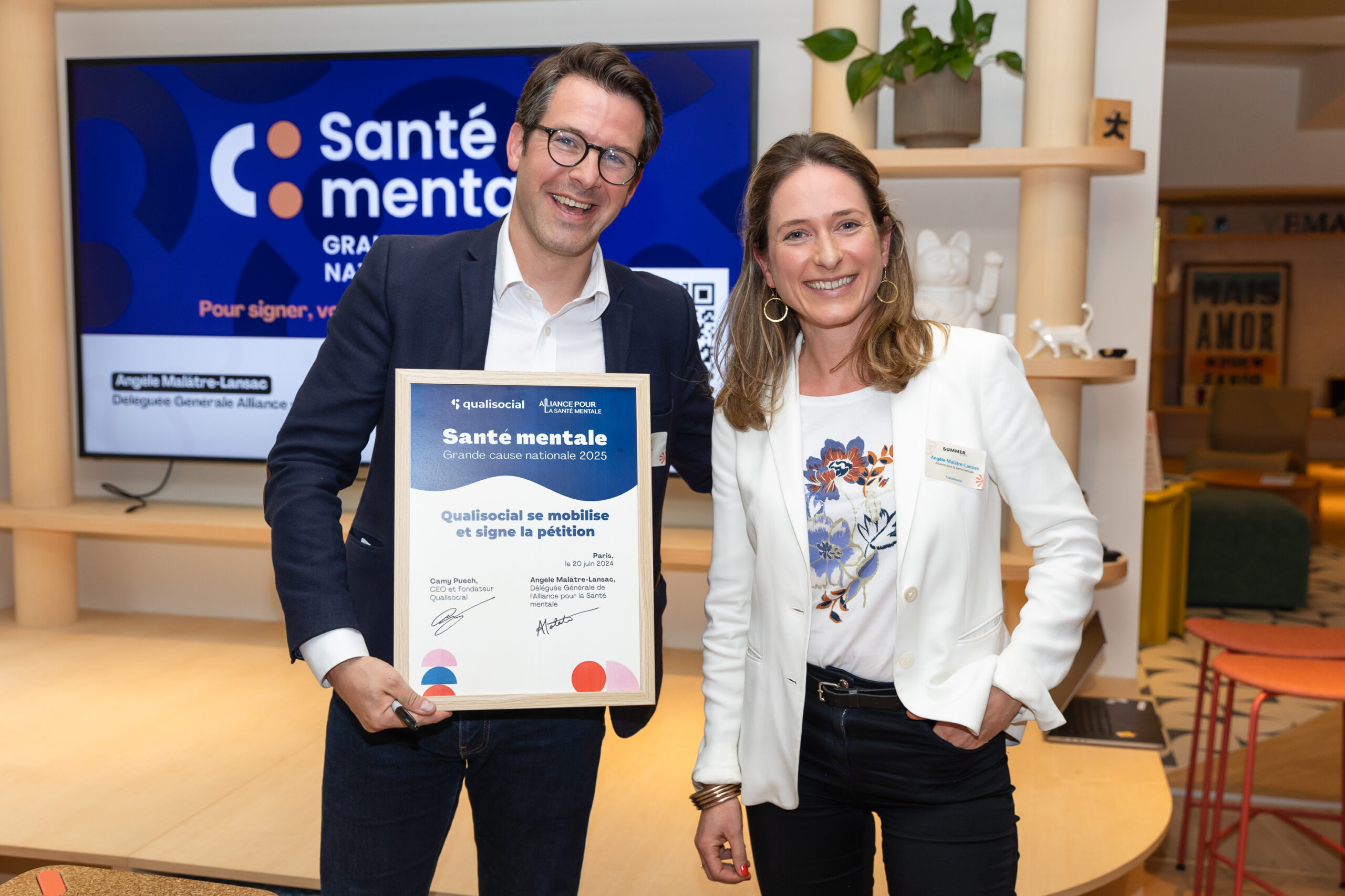 Qualisocial s’engage pour faire de la Santé Mentale la Grande cause nationale