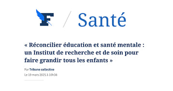 Institut du cerveau de l&rsquo;enfant : l&rsquo;Alliance s&rsquo;associe à la tribune de lancement