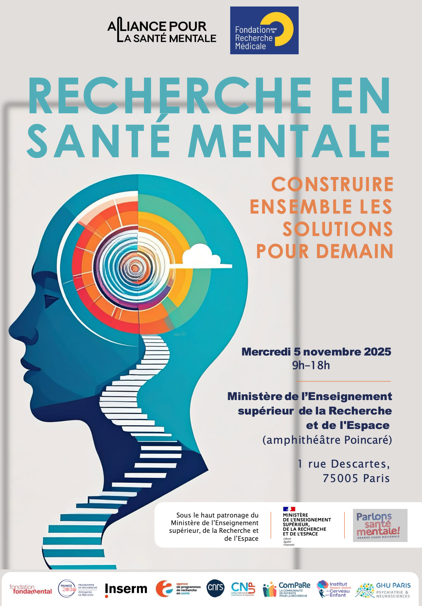 Recherche en santé mentale : l’Alliance et la Fondation pour la Recherche Médicale s’associent pour une journée dédiée