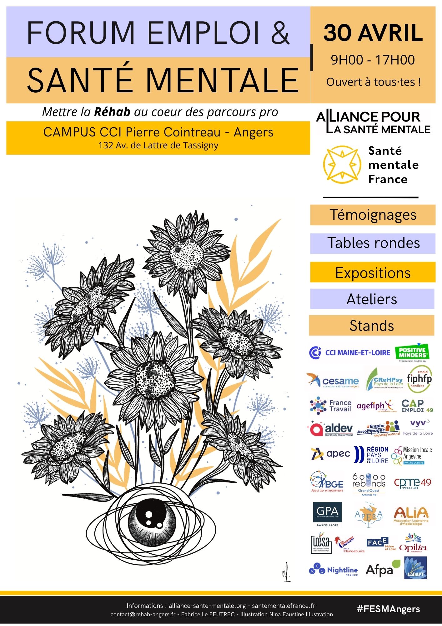 Angers accueille un forum consacré à la santé mentale au travail organisé par l&rsquo;Alliance et Santé mentale France