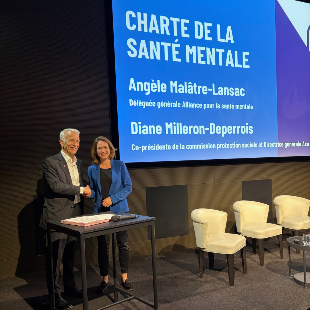 Le MEDEF signe la Charte pour la santé mentale au travail