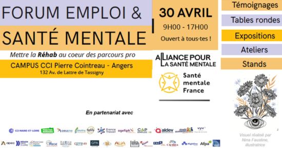 Angers accueille un forum consacré à la santé mentale au travail organisé par l&rsquo;Alliance et Santé mentale France
